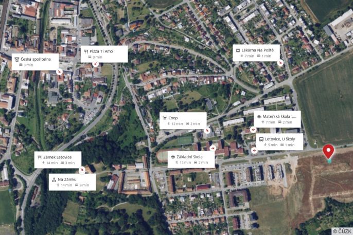 Prodej, Na klíč, Letovice