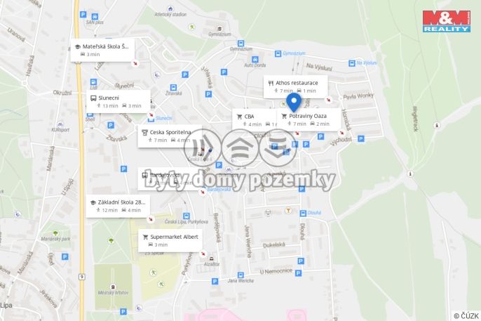 Pronájem, Byt 1+1, Česká Lípa