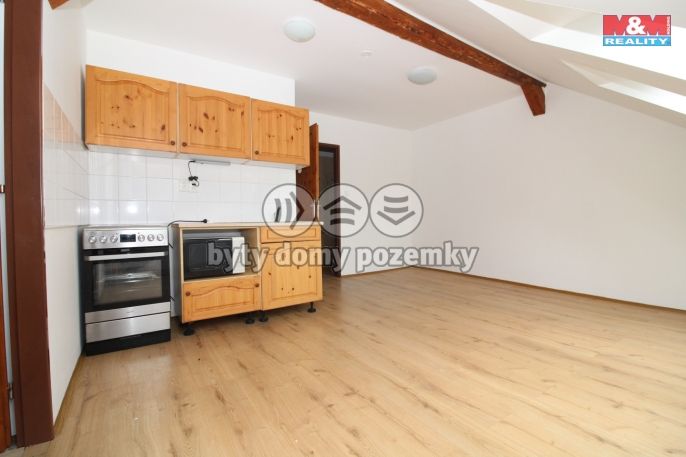 Pronájem, Byt 1+1, Cvikov