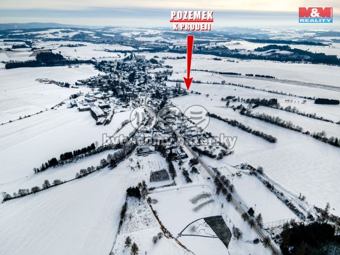 Prodej, Pozemek k bydlení, Bystřice nad Pernštejnem