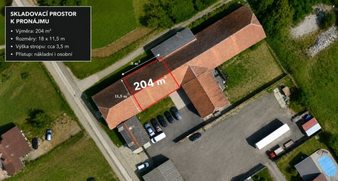 Pronájem, Sklad, Chrudim