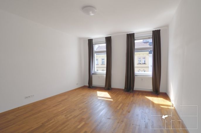 Pronájem, Byt 3+1, Praha