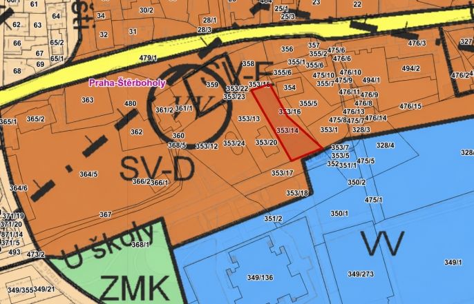 Prodej, Pozemek k bydlení, Praha