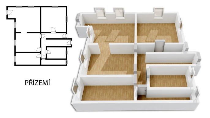 Prodej, Rodinný dům, Jankov