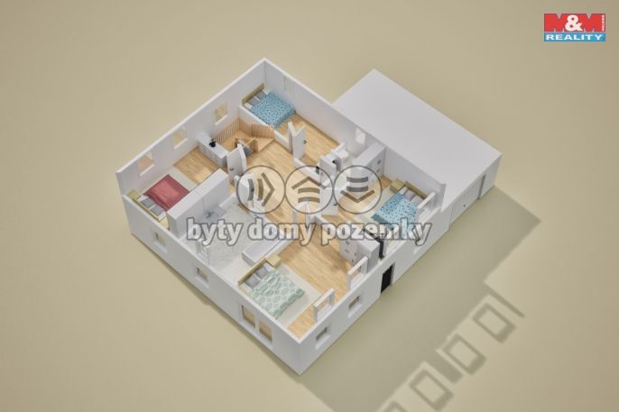 Prodej, Rodinný dům, Chuderov