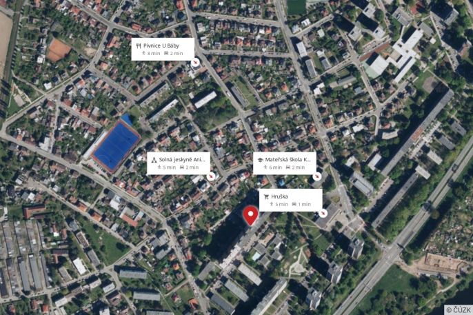 Pronájem, Byt 1+kk, Hradec Králové
