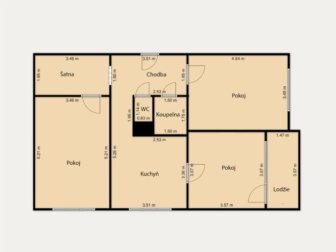 Prodej, Byt 3+1, Sokolov