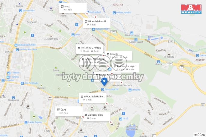 Prodej, Byt 3+kk, Most