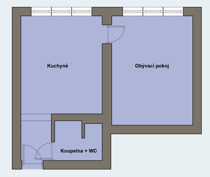 Prodej, Byt 1+1, Klášterec nad Ohří