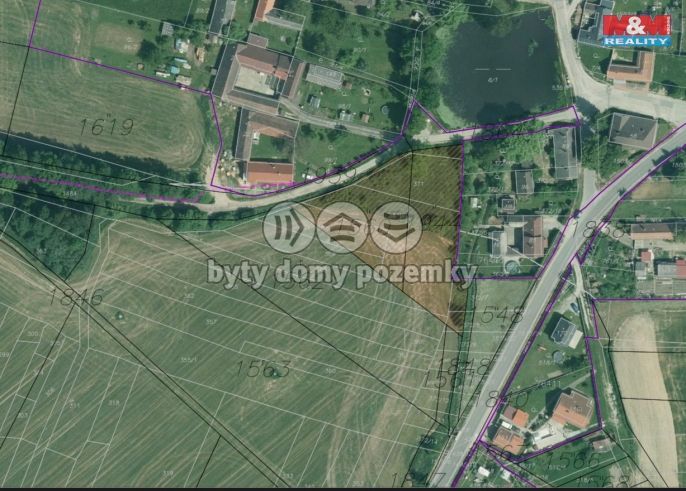 Prodej, Pozemek k bydlení, Borovany