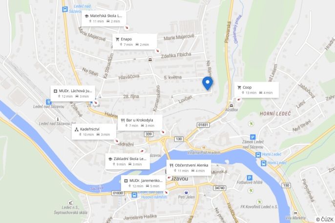 Prodej, Rodinný dům, Ledeč nad Sázavou