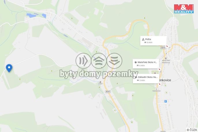 Prodej, Pozemek k bydlení, Halenkovice