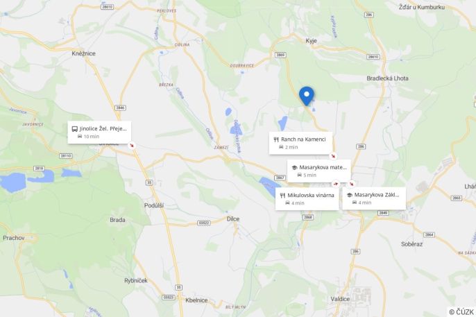 Prodej, Louka, Železnice