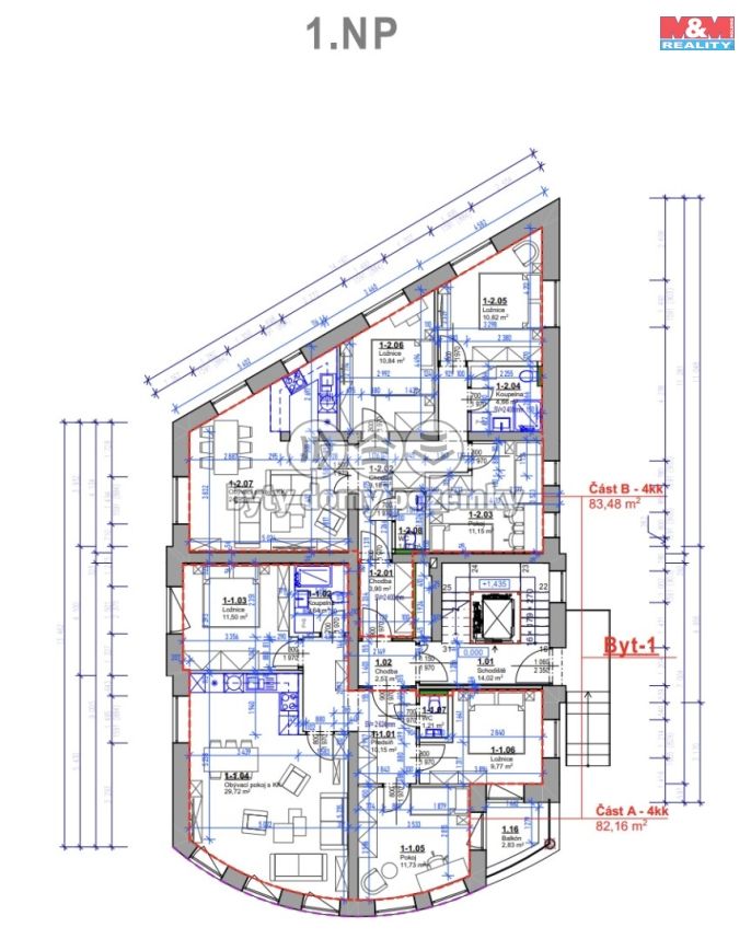 Prodej, Atypický byt, Praha