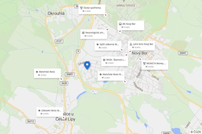 Prodej, Rodinný dům, Nový Bor