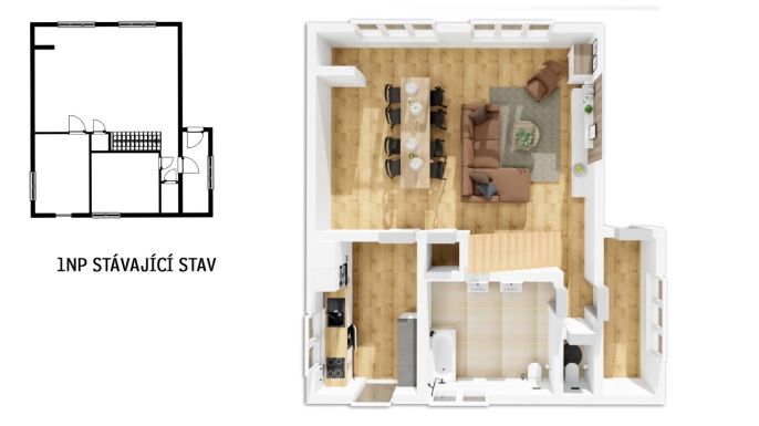 Prodej, Rodinný dům, Horoměřice