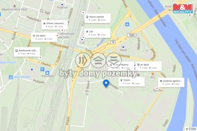 Prodej, Byt 2+1, Děčín