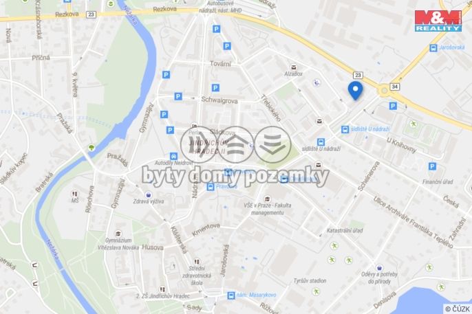 Pronájem, Byt 2+1, Jindřichův Hradec