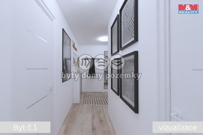 Prodej, Byt 2+kk, Žleby