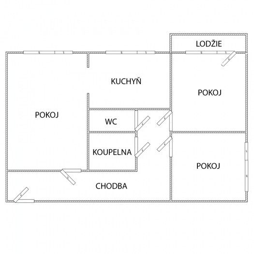 Prodej, Byt 3+1, Havířov