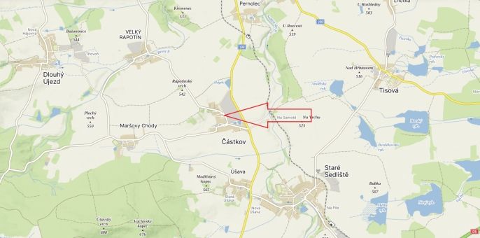 Pronájem, Byt 2+kk, Částkov