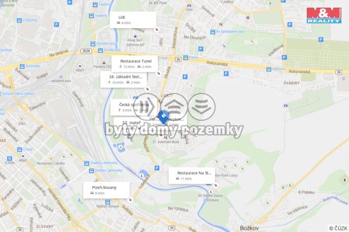 Prodej, Byt 3+1, Plzeň