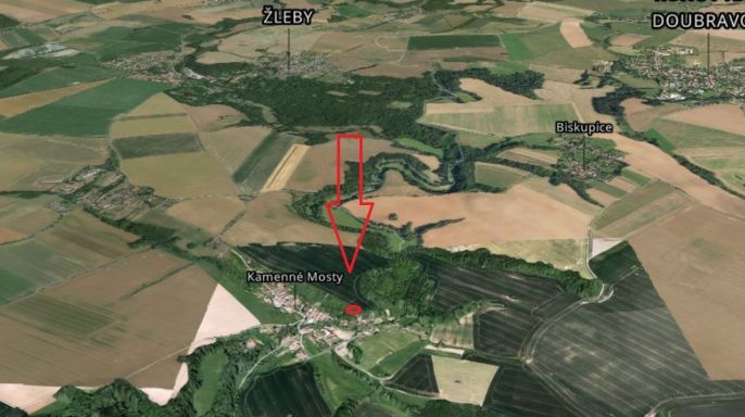 Prodej, Ovocný sad, Žleby