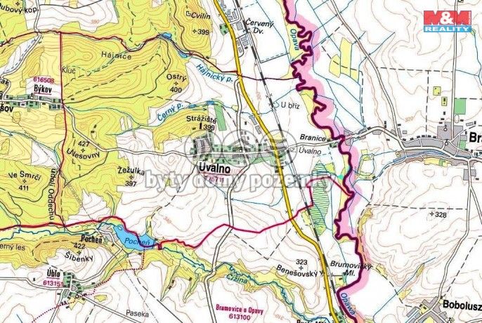 Prodej, Les, Úvalno