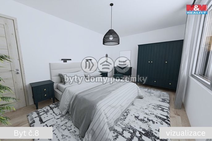 Prodej, Byt 2+kk, Žleby