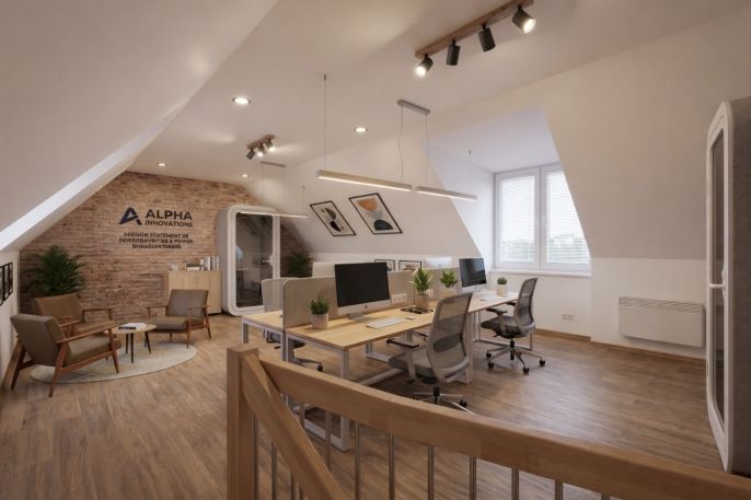 Pronájem, Kancelářský prostor, Měšice