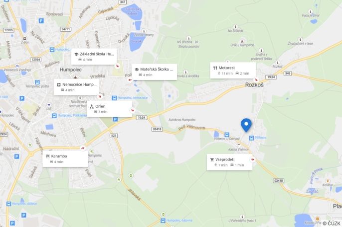 Pronájem, Rodinný dům, Humpolec