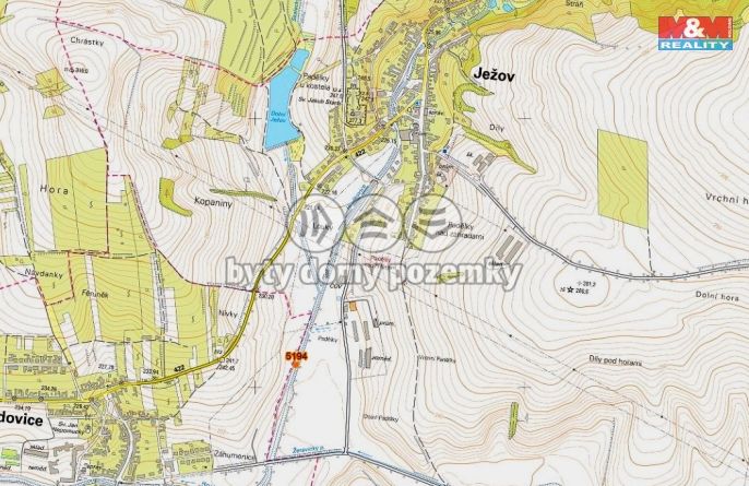 Prodej, Vodní plocha, Ježov