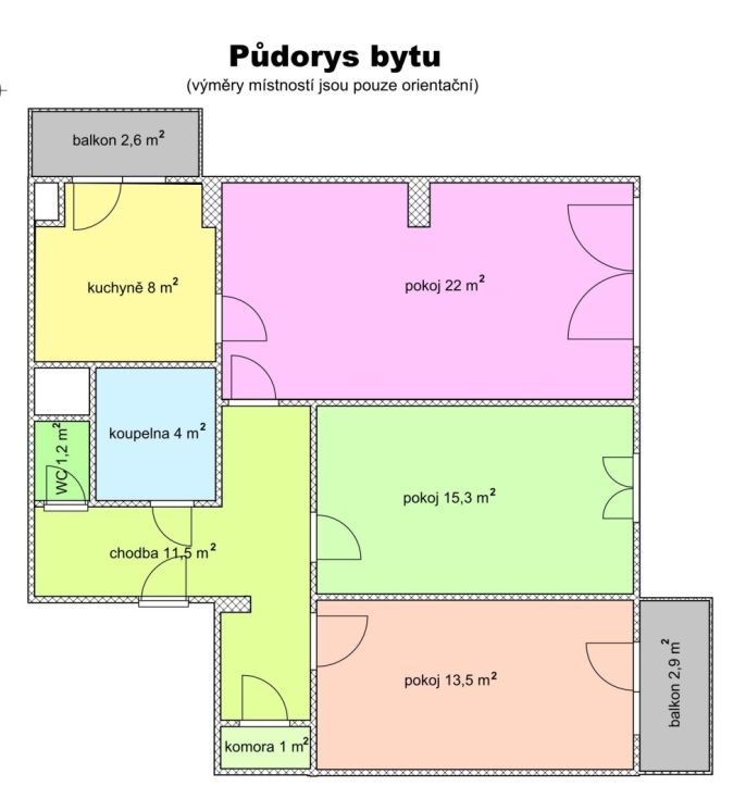Prodej, Byt 3+1, Ostrava