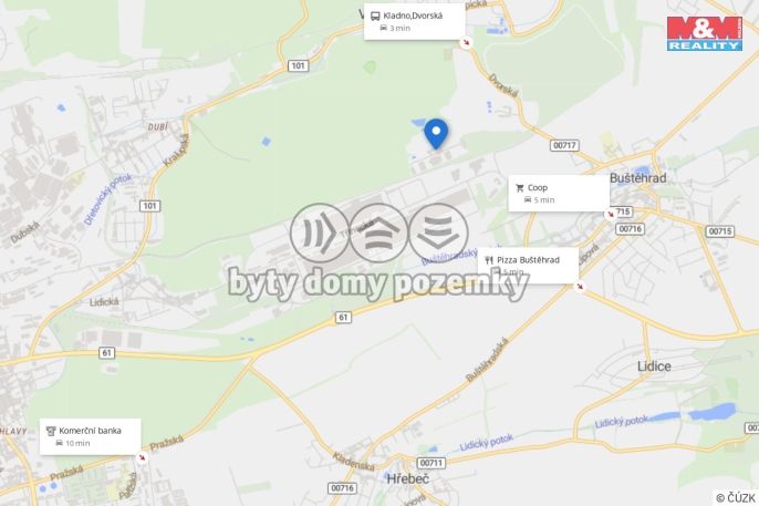 Pronájem, Kancelářský prostor, Buštěhrad