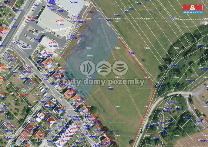 Prodej, Komerční pozemky, 7180 m², Stod