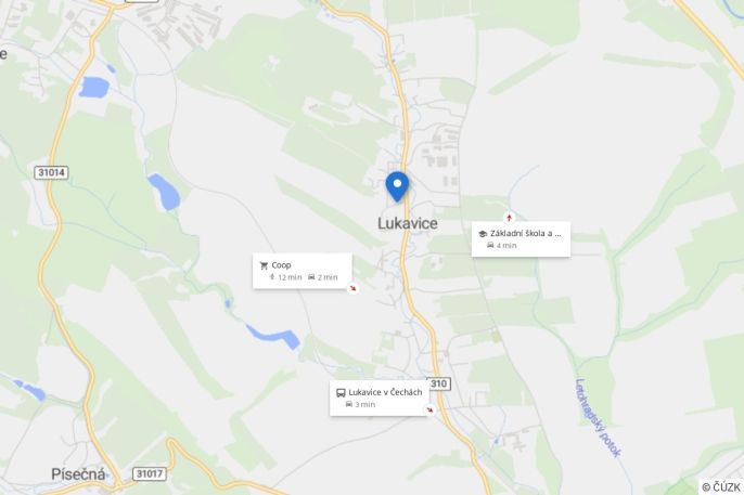 Prodej, Byt 3+1, Lukavice