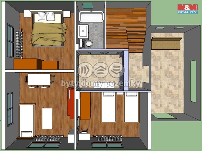 Pronájem, Rodinný dům, Čejov