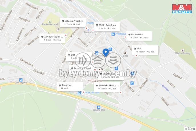 Pronájem, Byt 2+kk, Teplice