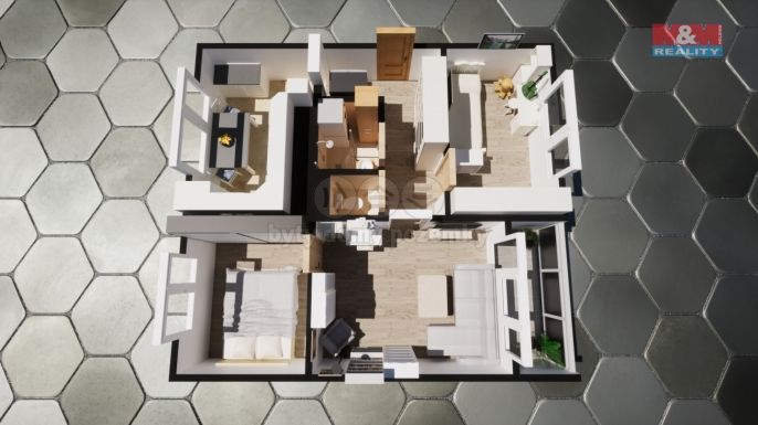 Prodej, Byt 3+1, Jablonec nad Nisou