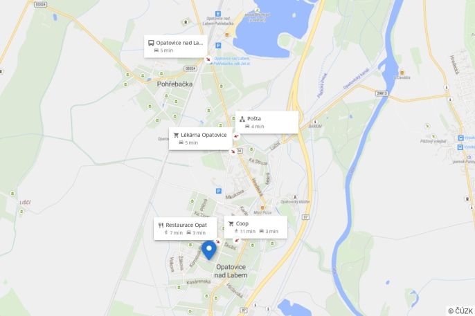 Prodej, Byt 3+1, Opatovice nad Labem