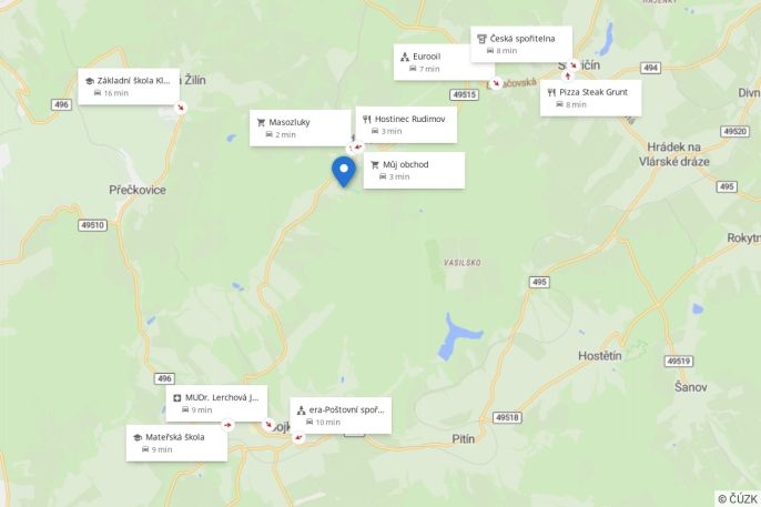 Prodej, Pozemek k bydlení, Rudimov