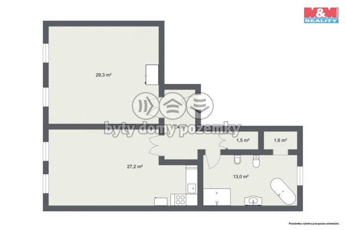 Prodej, Byt 2+kk, Karlovy Vary