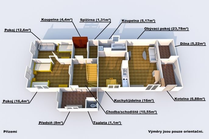 Prodej, Rodinný dům, Kozojedy