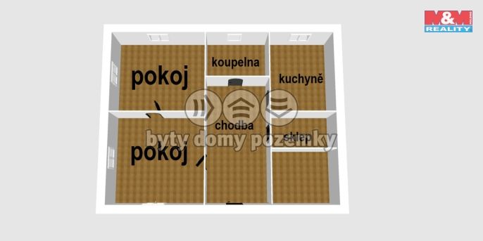 Prodej, Rodinný dům, Červený Kostelec