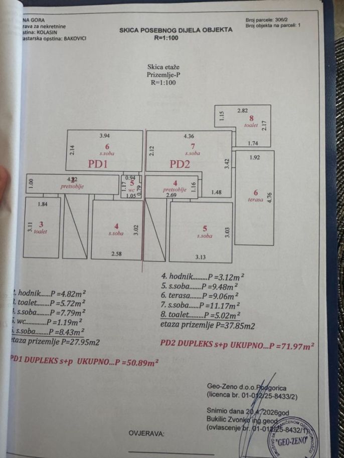 Prodej, Rodinný dům, Kolašin