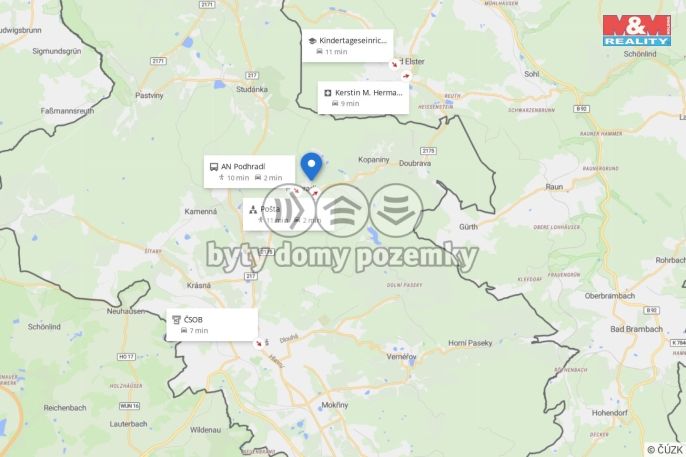 Prodej, Pozemek k bydlení, Podhradí