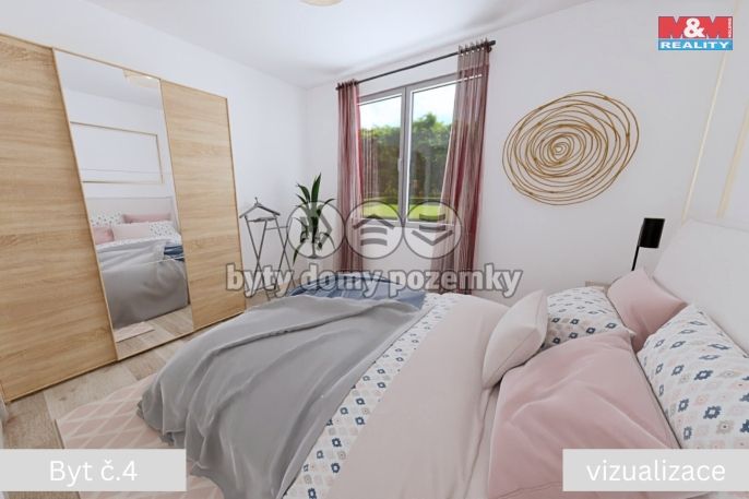 Prodej, Byt 2+kk, Žleby