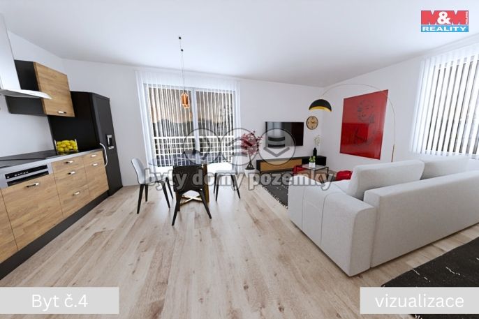 Prodej, Byt 2+kk, Žleby