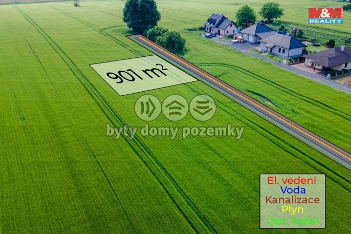 Prodej, Pozemek k bydlení, 901 m², Vratimov