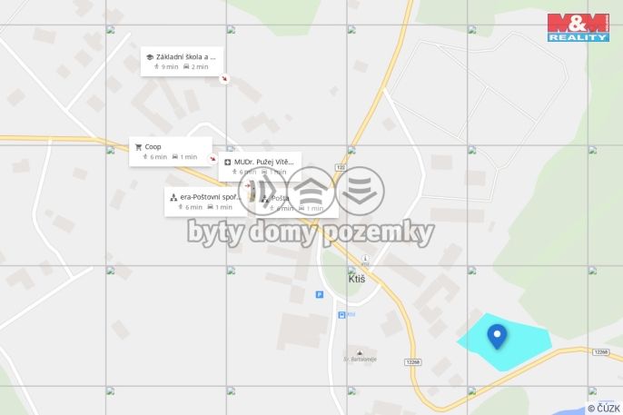 Prodej, Pozemek k bydlení, Ktiš